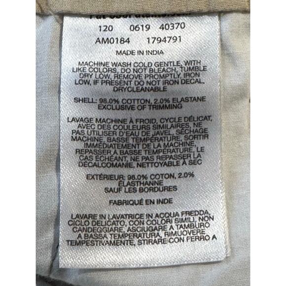 Columbia Mens Shorts, size 38, 8L, Cotton Blend;  Khaki/Tan - Picture 9 of 10